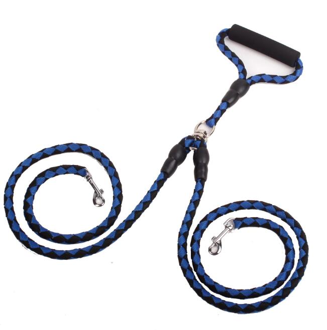 Dual Dog Leash: Strong, Reflective & Comfort-Grip - Perfect for Walks