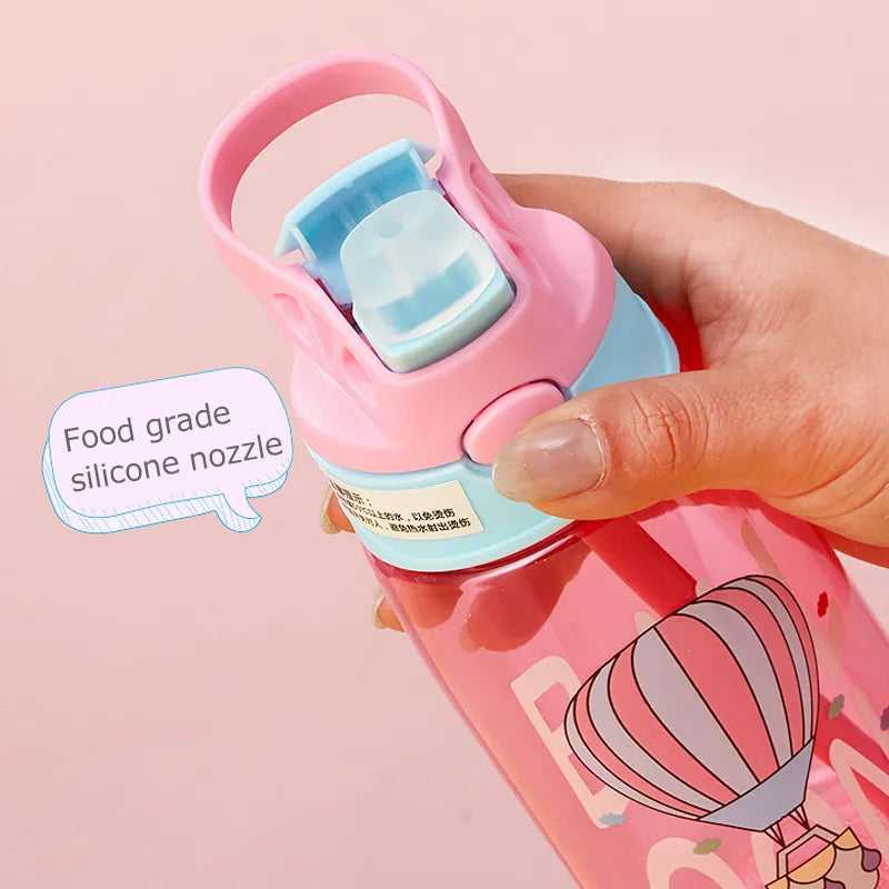 Cartoon Sippy Cup for Kids: Leakproof & Fun, Perfect for On-the-Go