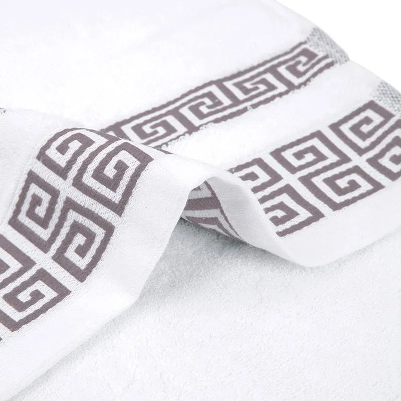 100% Cotton High-Quality Face and Bath Towels - Soft, Absorbent, and Luxurious