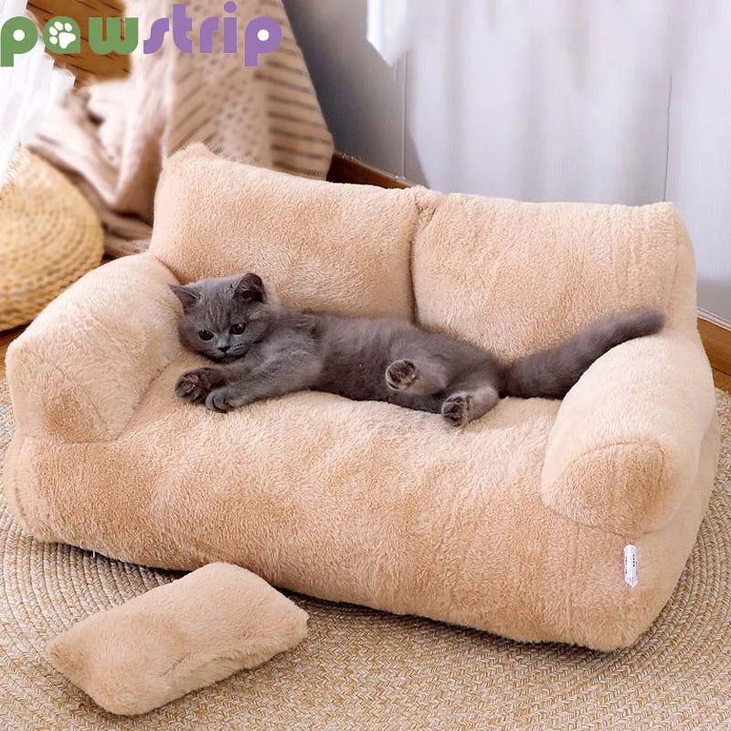 Super Soft Luxury Cat Bed: Perfect for Cats & Small Dogs