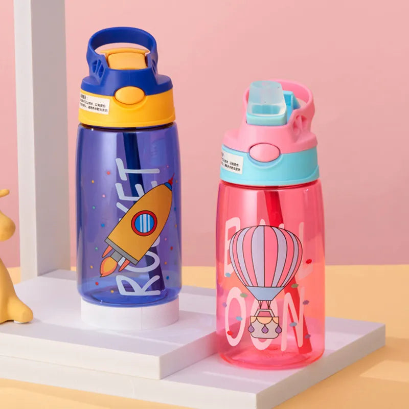 Cartoon Sippy Cup for Kids: Leakproof & Fun, Perfect for On-the-Go