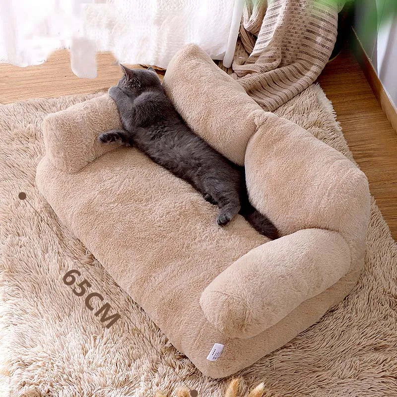 Super Soft Luxury Cat Bed: Perfect for Cats & Small Dogs